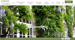 Desktop Screenshot of latonnelleriehotel.com