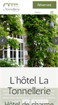 Mobile Screenshot of latonnelleriehotel.com